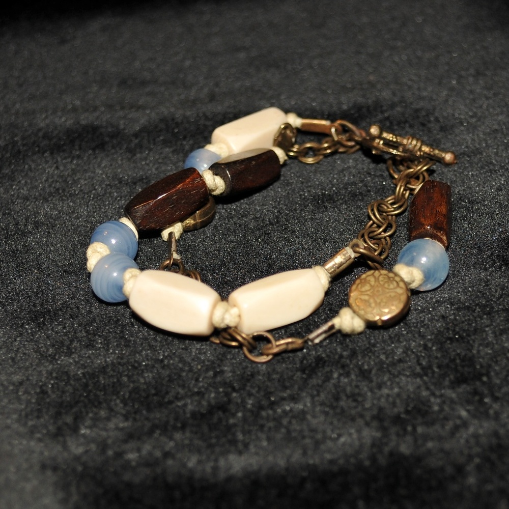 Stone Natural Color Bracelet Gold‎ 8046